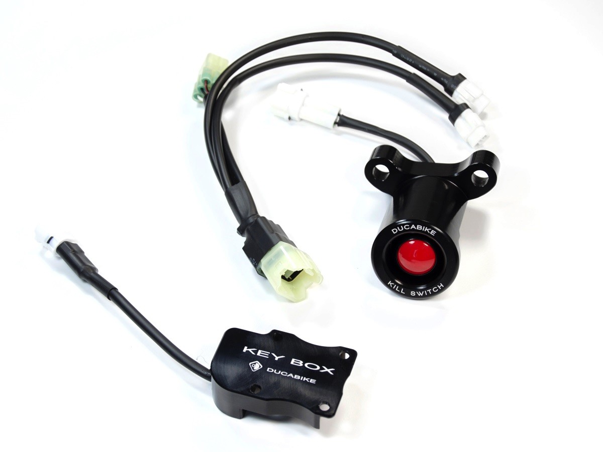 DBK Special Parts (Ducabike) Billet Key Switch Eliminator Kill Switch for the Ducati Panigale 1299 / 1199 / 959 / 899 / V2 DBK Special Parts (Ducabike) Billet Key Switch Eliminator Kill Switch for the Ducati Panigale 1299 / 1199 / 959 / 899 / V2